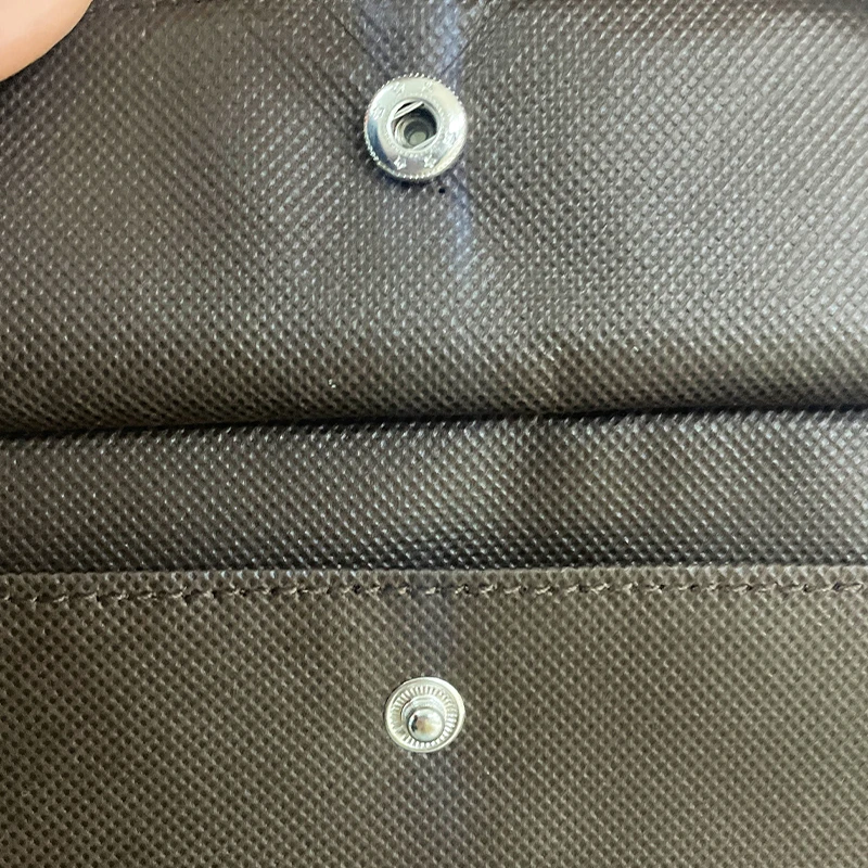 Brown Garment Care Accessories Shoe Garment Bag with Pockets