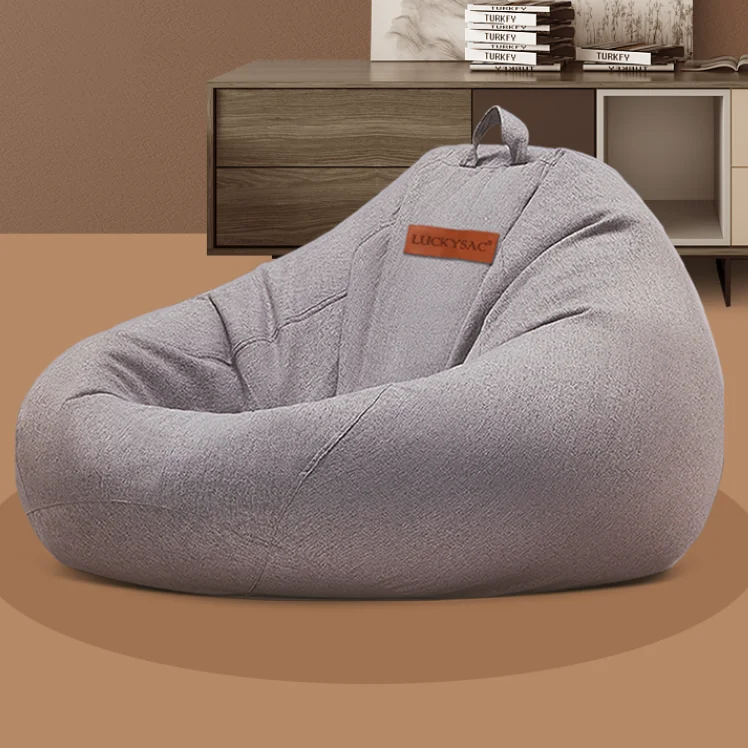 Large Bean Bag Chair Wholesale Sofa Bean Bag Indoor Pear Shape Beanbag Puff Supplier