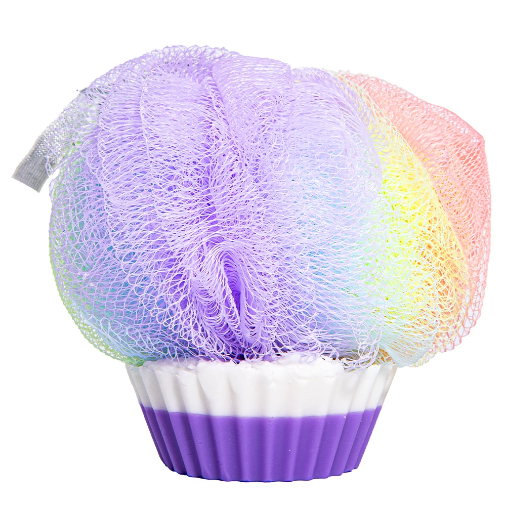 Moisturizing Hot Selling 100% Ingredients Handmade Shea Butter Bath Ball With Soap Gift Set