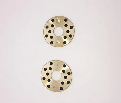 Solid Lubricating Brass Washer JDB Self Lubricating Bronze Graphite Plain Flat Washer Shim Custom OEM Copper Washer Thrust