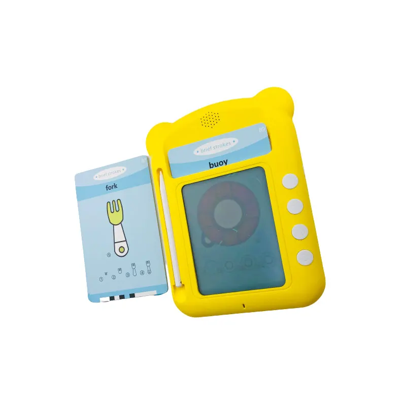 New 50 insert cards bilingual English repeat creative simple strokes pen drawing portable educational machine for kids