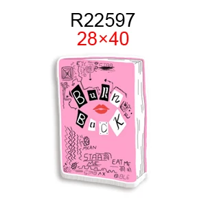 Burn Book Hot Selling Art and Gifts Flat Back Resin Planar for Wall Decoration