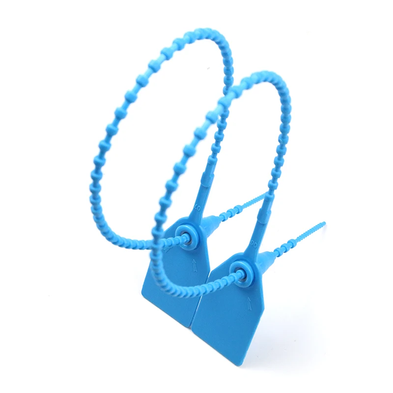 Plastic Tamper Seals, Zip Ties for Fire Extinguishers Pull Tite Security Tags Numbered Disposable Self-Locking Tie