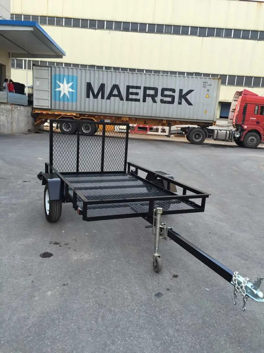 ECONOMY 4x6 SINGLE AXLE UTILITY TRAILER WITH RAMP GATE