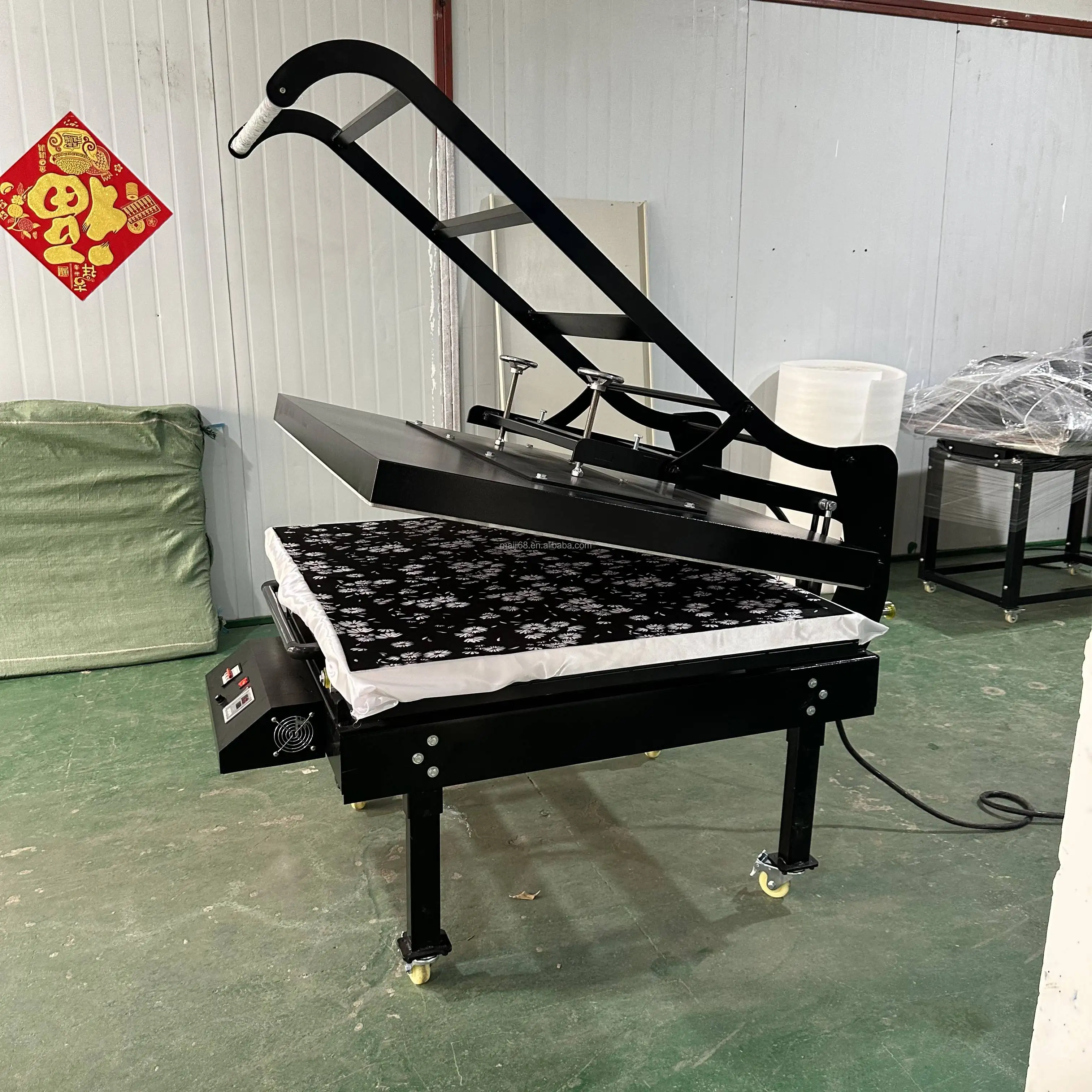120Cm *100cm Large Format Clamshell Heat press machine high pressure sublimation transfer machine