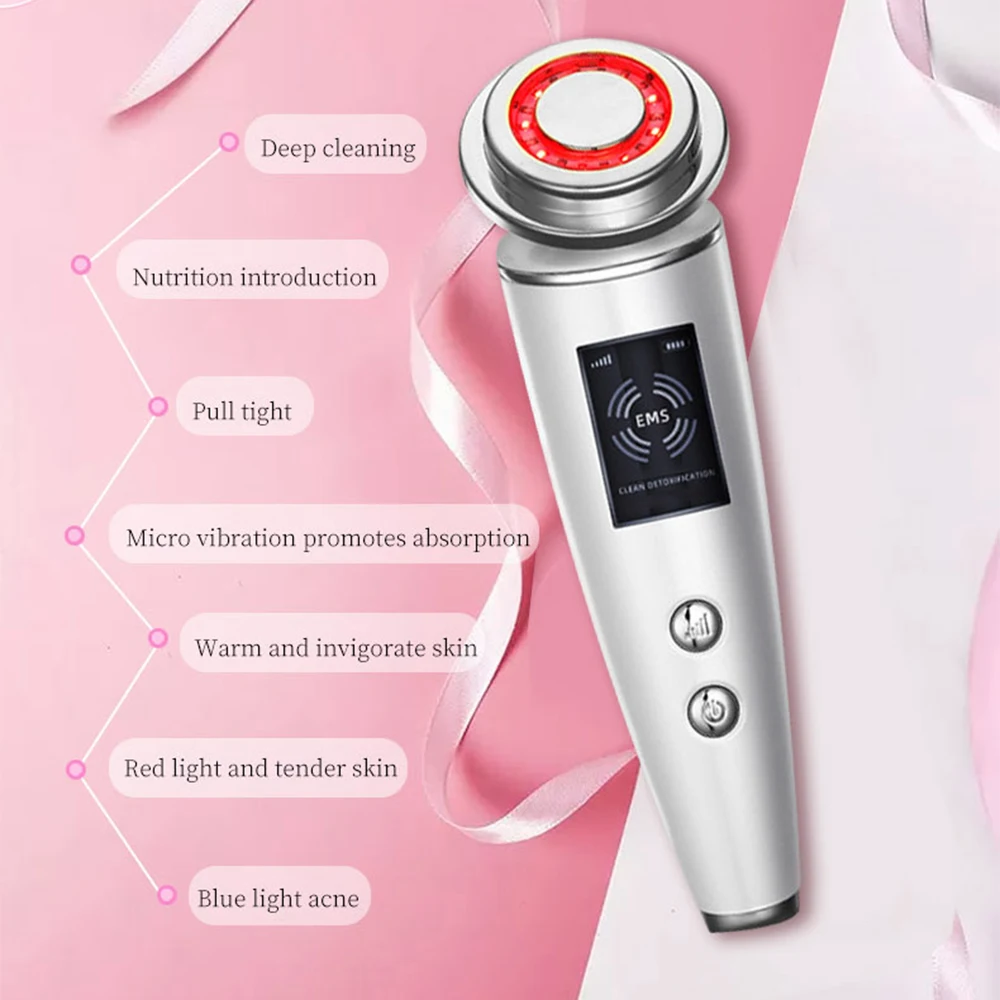 Personal Health Care RF/EMS Led light Facial Skin Lifting Tightening Beauty Massager Facial Device/Machine