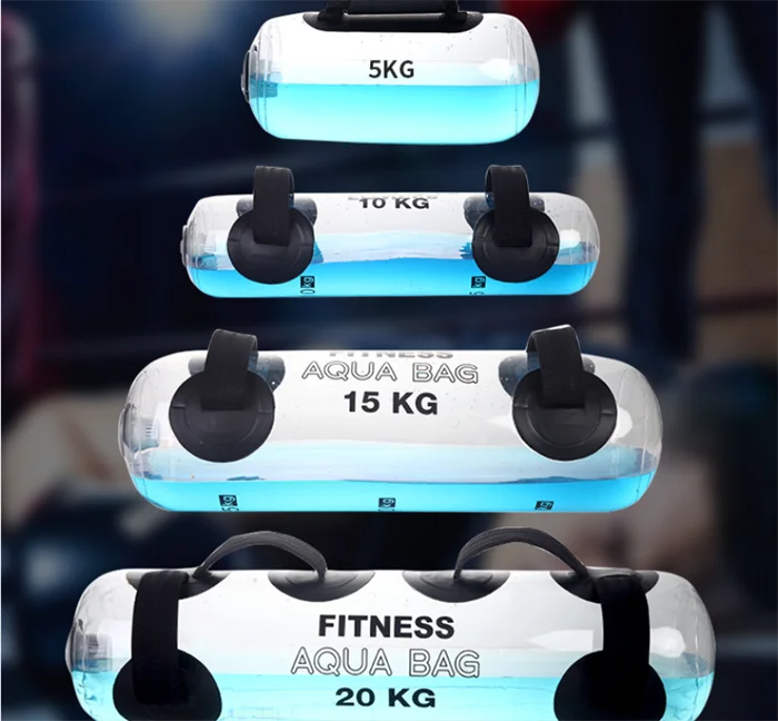 Popular Training Kit Equipment Home PVC water bag Power Gym Outdoor dumbbell Aquarium fitness kit