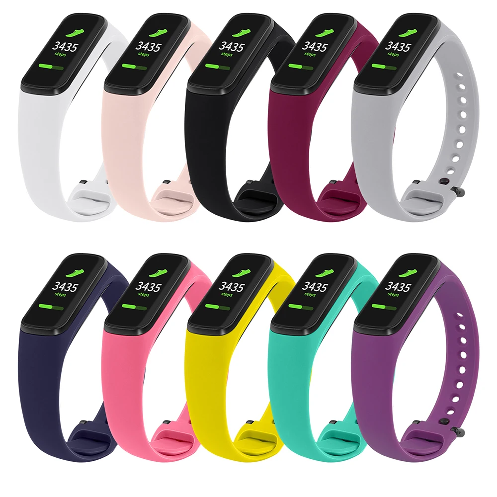 Wholesale Soft Silicone TPU Watch Strap Band for Samsung Galaxy Fit E Watch Band