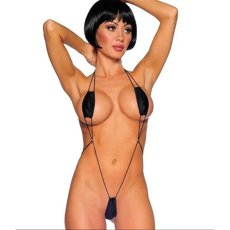 mini size brazilian micro string bandeau bikini