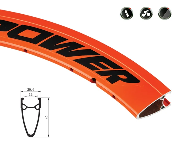 alloy road bike rims