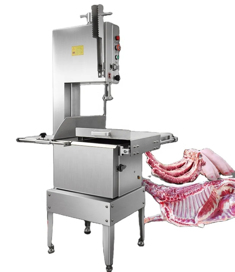 Newest(Model) Commercial Automatic frozen the meat chicken Beef bone cutting saw machine