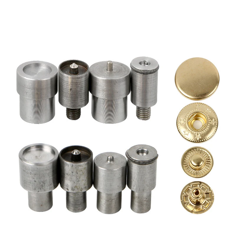 633/831 Manual Press Machine Snap Fastener with Mold Leatherwork and Fabric