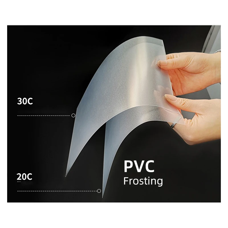 A3 250MIC 100PCS Factory Outlet pp pet pvc Office A4 PVC Binding Cover