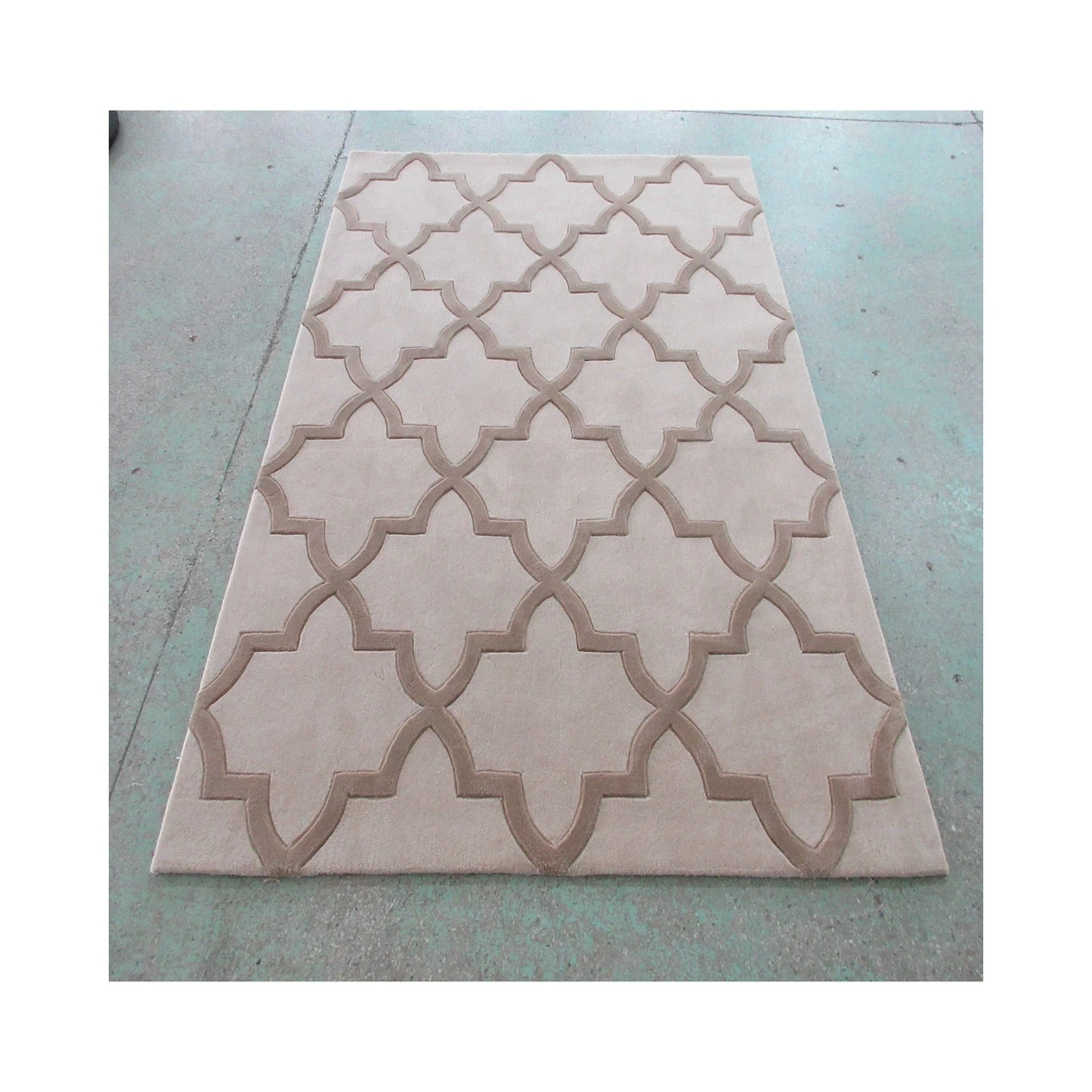 100% Pure New Zealand Wool Pattern Customized Hand Tufted Living Room Carpet