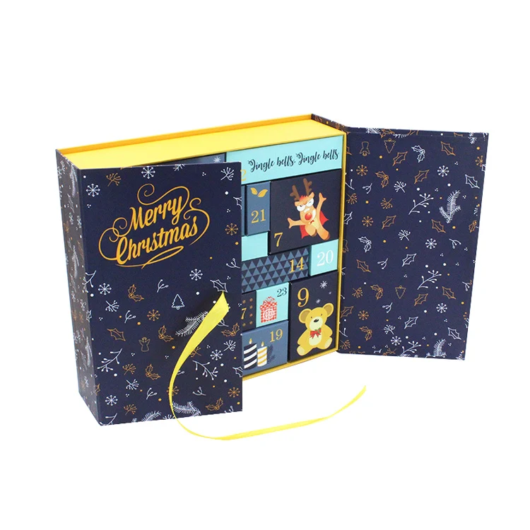Price Christmas Skin Care Advent Calendar Cosmetic paper box Make Up