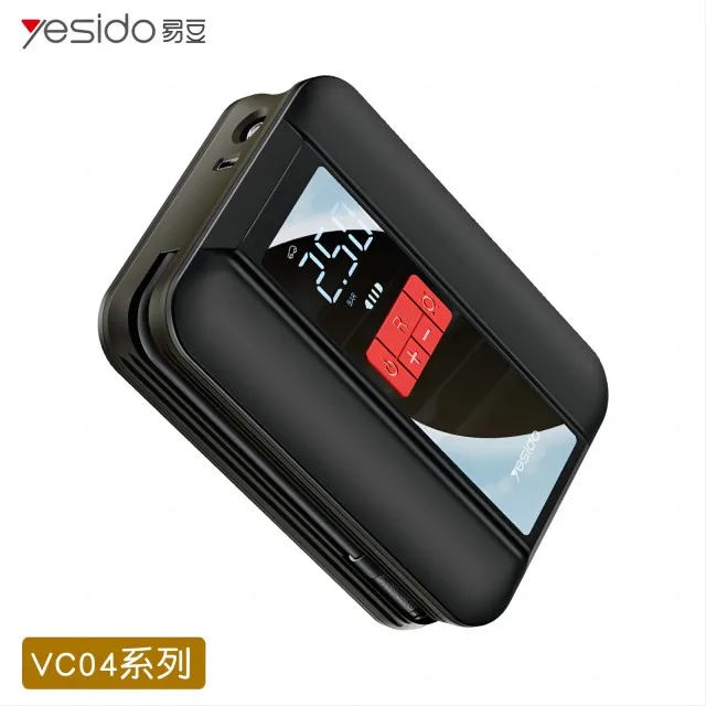 Yesido precise air replenishment Portable storage wireless Extra Long endurance Car mounted inflation pump