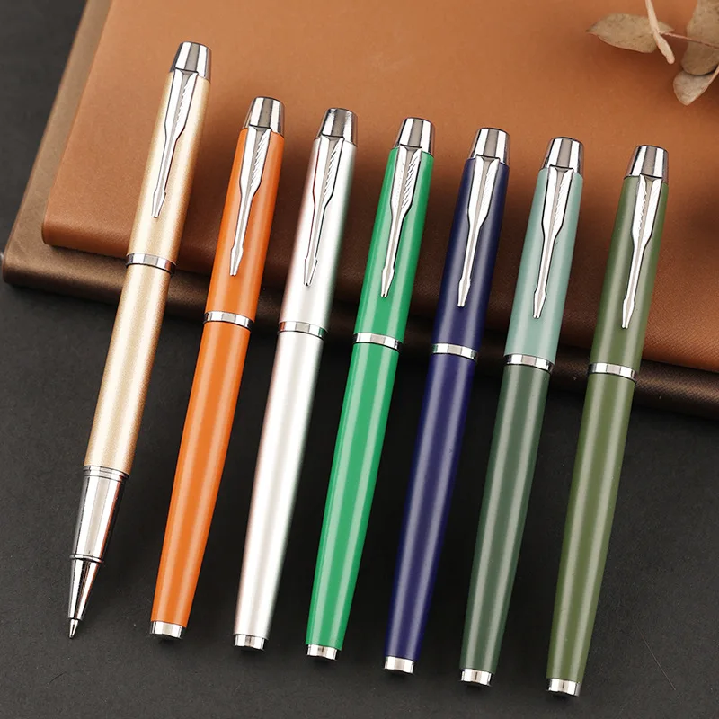 Hot Selling Luxurious Metal Pearl Roller Ball Ballpoint Pens 0.5mm Writing Width Custom Logo Engraving for Gel Pens Users