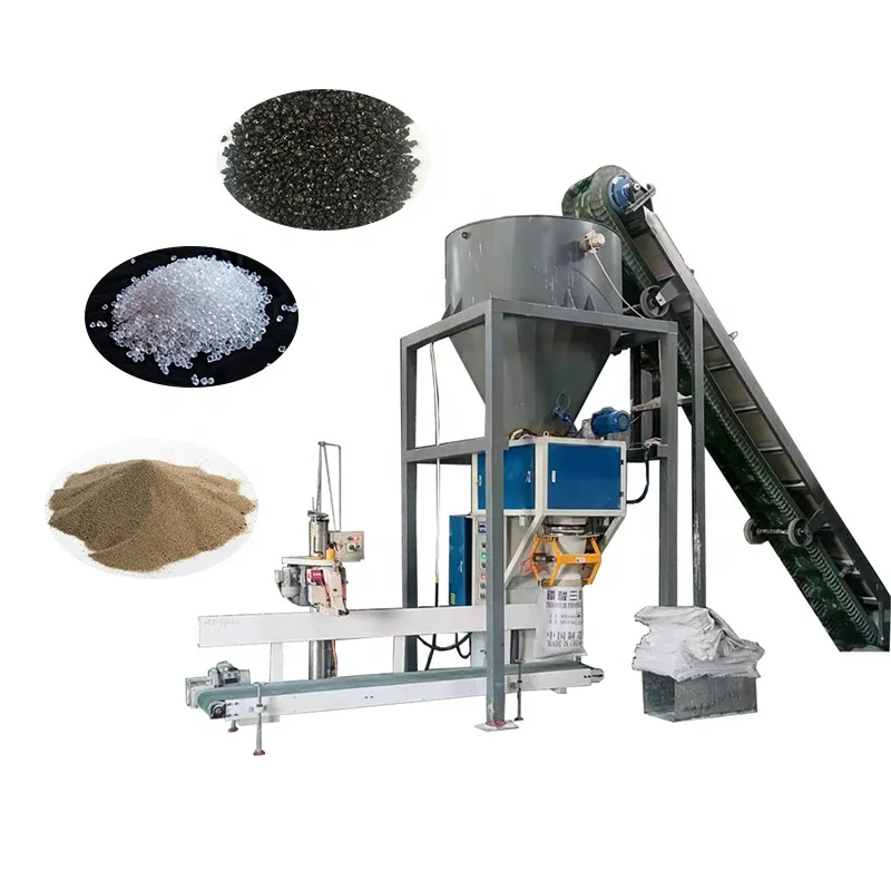 OEM design automatic 20-50kg packing machinery portable cement sand packing machine