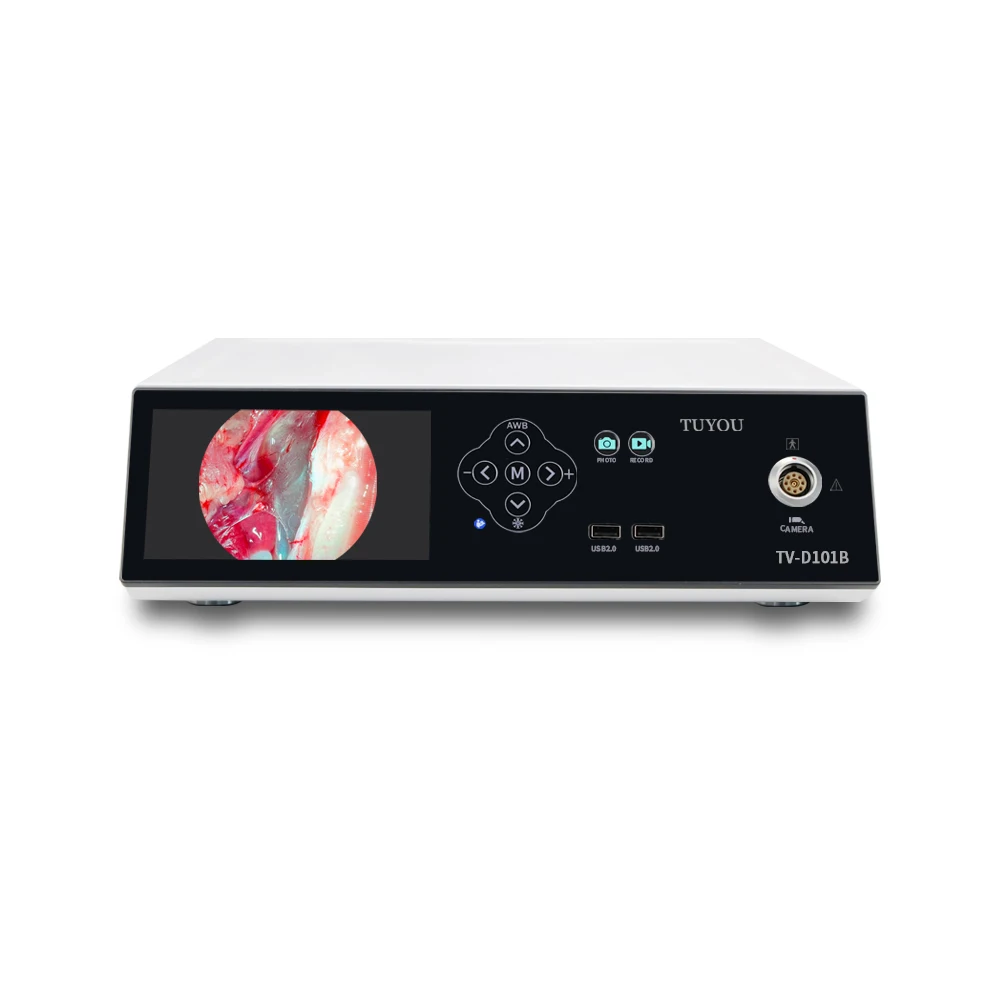 1080P Rigid Video Recorder Camera  With 100-watt LED Light Source Laparoscope Tower