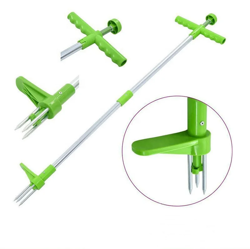  Hot selling Stand-Up Weeder Root Removal Tool for Garden Long Hand Weed