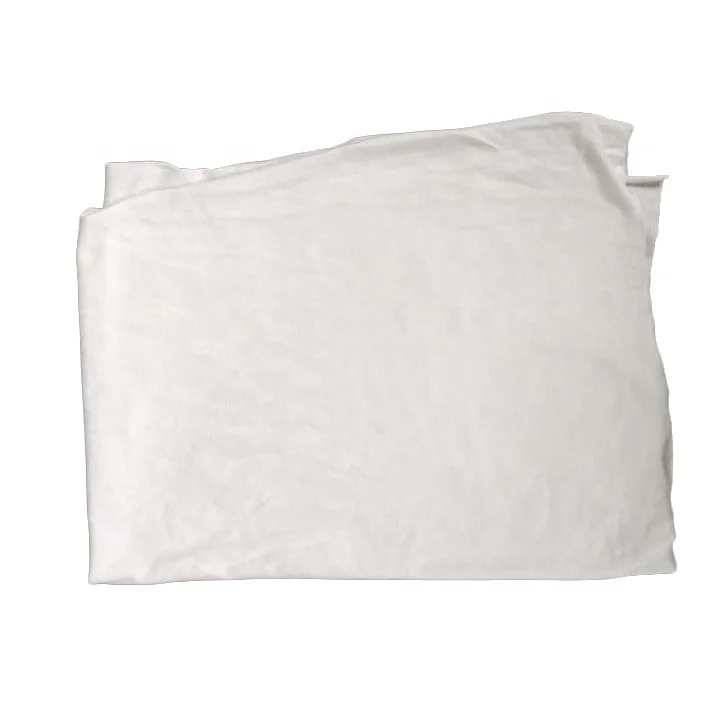 Shops Wholesale High Quality 80% Cotton Milky White Cotton Rags  Textile Waste Cut Cotton Rags