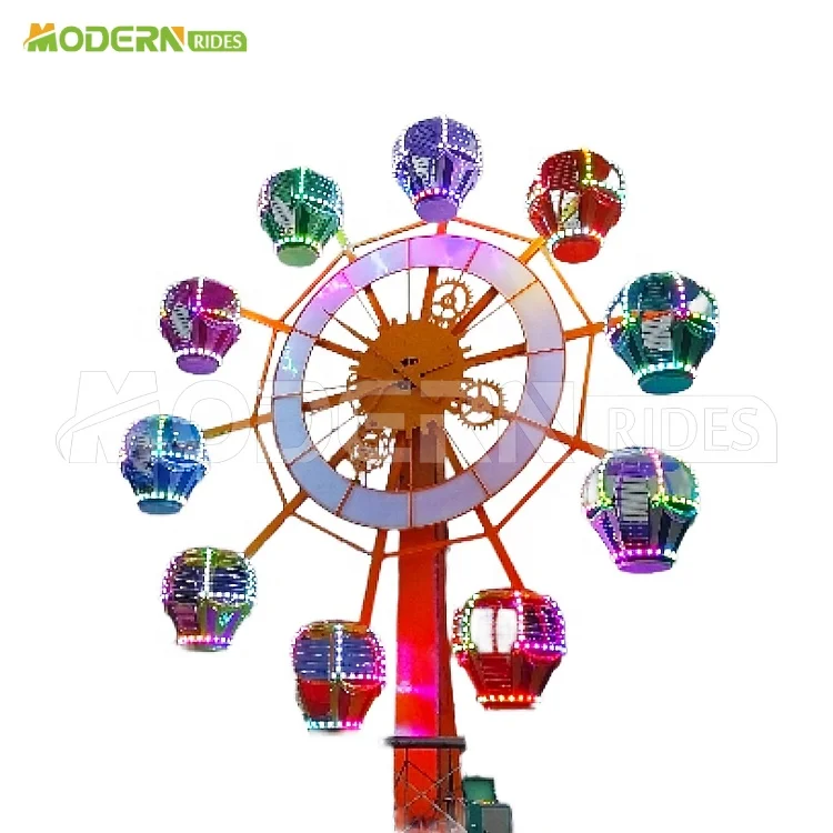 Amusement park facilities attraction park equipment funfair rides mini ferris wheel for sale