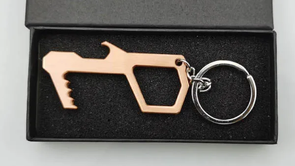 Wholesale Cheap Custom Logo 3D Las Vegas Tourist Souvenirs Key Chain Metal Keychain