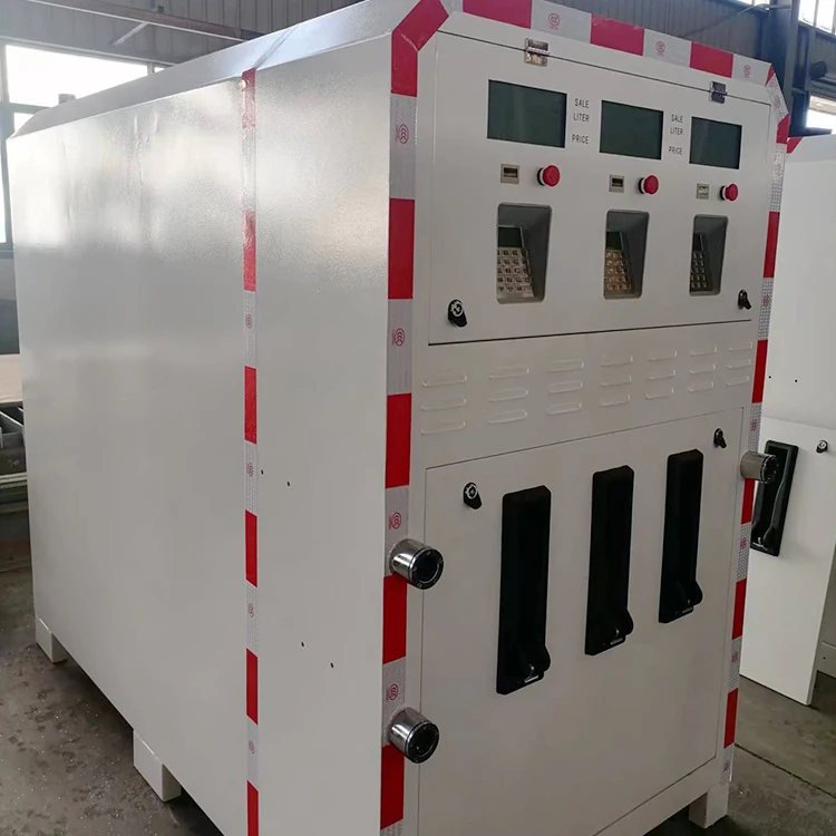 Portable diesel station mini fuel station fuel dispenser mobile tank skid gas station