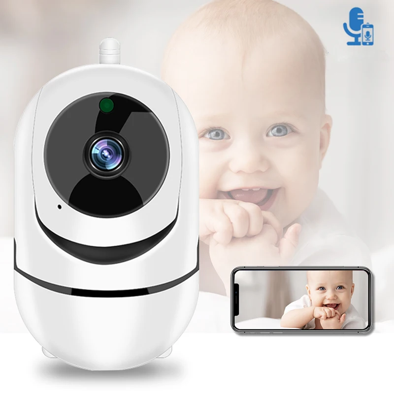 1080P HD WiFi Camera Auto Tracking PTZ Camera Baby & Pet Monitor Baby Monitor 2021
