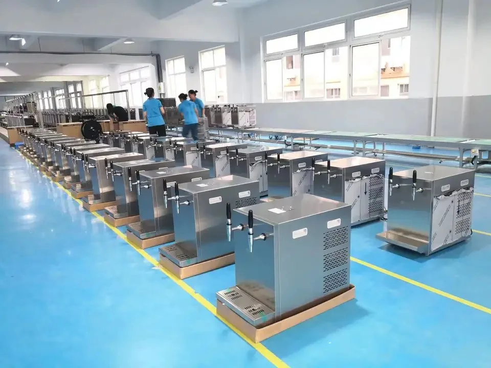 Заводская поставка мощная Охлаждающая мощность 100 л в час промышленный охладитель с водяным охлаждением