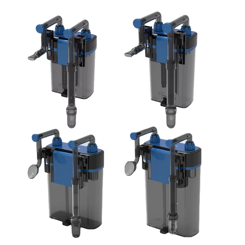 Super Silent External Hang-on Fish Tank Filter Power Aquarium Filter