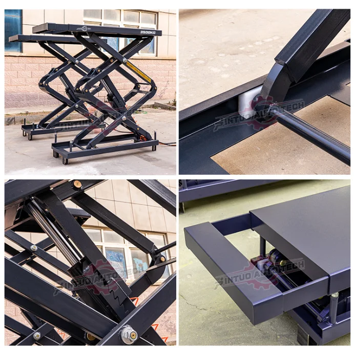 3200kg lift lift car with car hoist vehicle elevator scissor lift  with CE certification