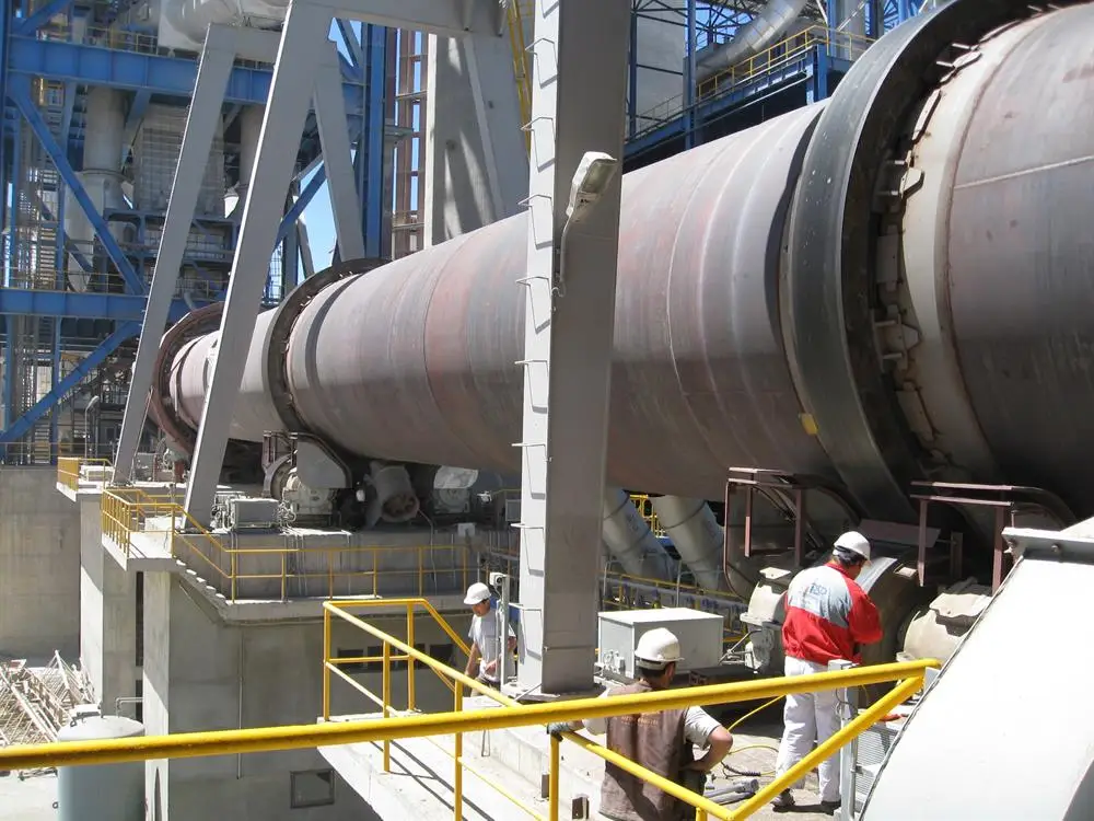 Линия по производству кальцинированного гипса, гипсокартонный роторный обжиг