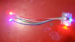 OEM led micro led flashing lights for kids shoes bag hat clothes