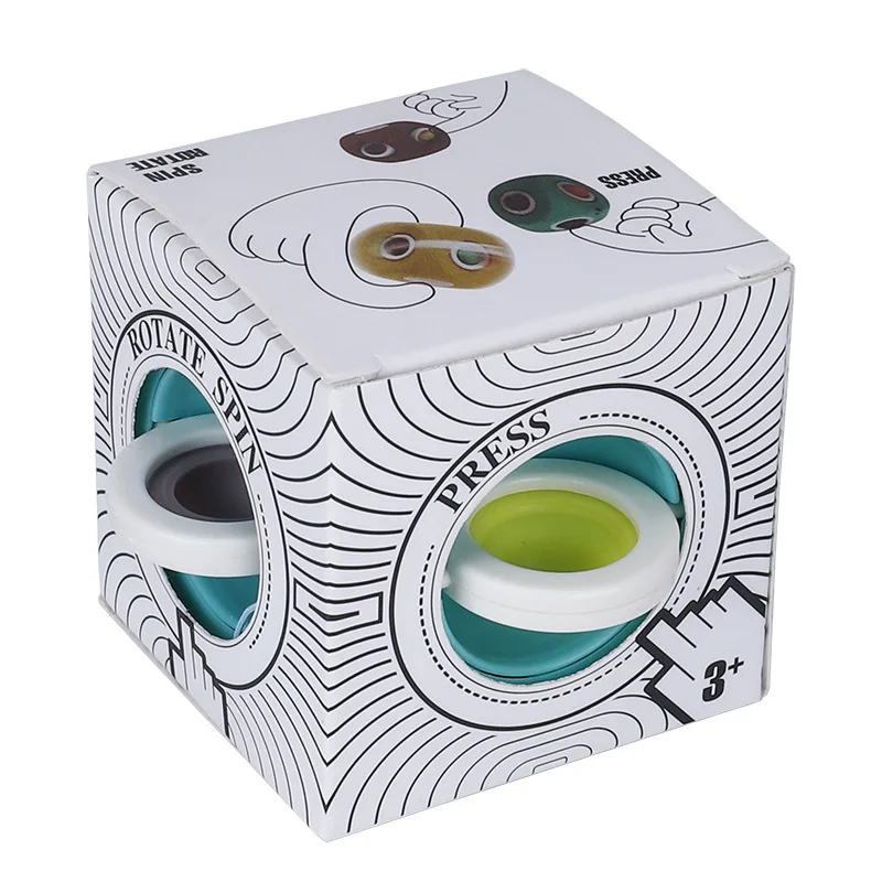 Fashion Decompression For Autism Relieve Stress Baby Kids Cube Anti-Stress Fidget Toys Fingertip Toys