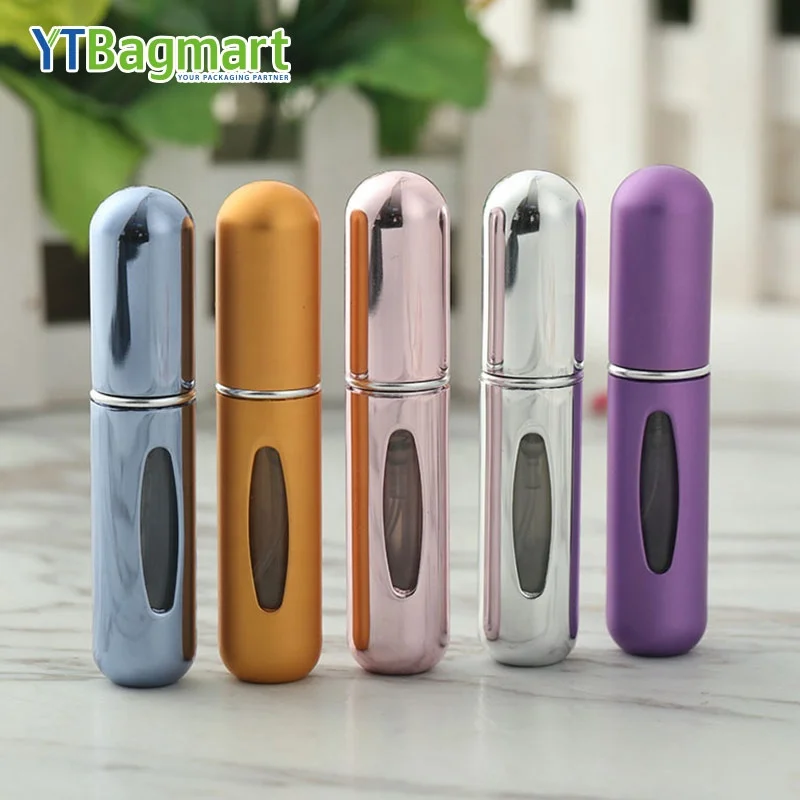 Mini 5ml Refillable Perfume Portable Atomizer Bottle Refillable Perfume Spray Refill Pump for Traveling and Outgoing
