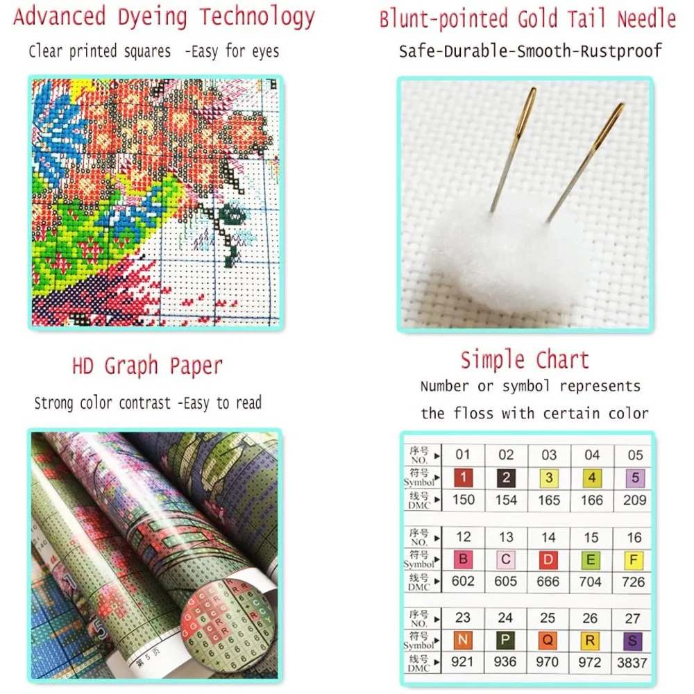 Meian многофункциональная Китайская вышивка крестиком ручной работы настенное искусство по отличной цене Прямая поставка