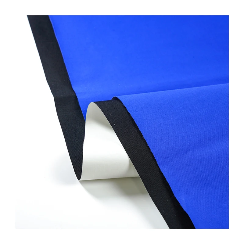 In Stock 100% Polyester Pongee Fabric For Curtain Waterproof Coated Blackout Curtain Fabric For Office