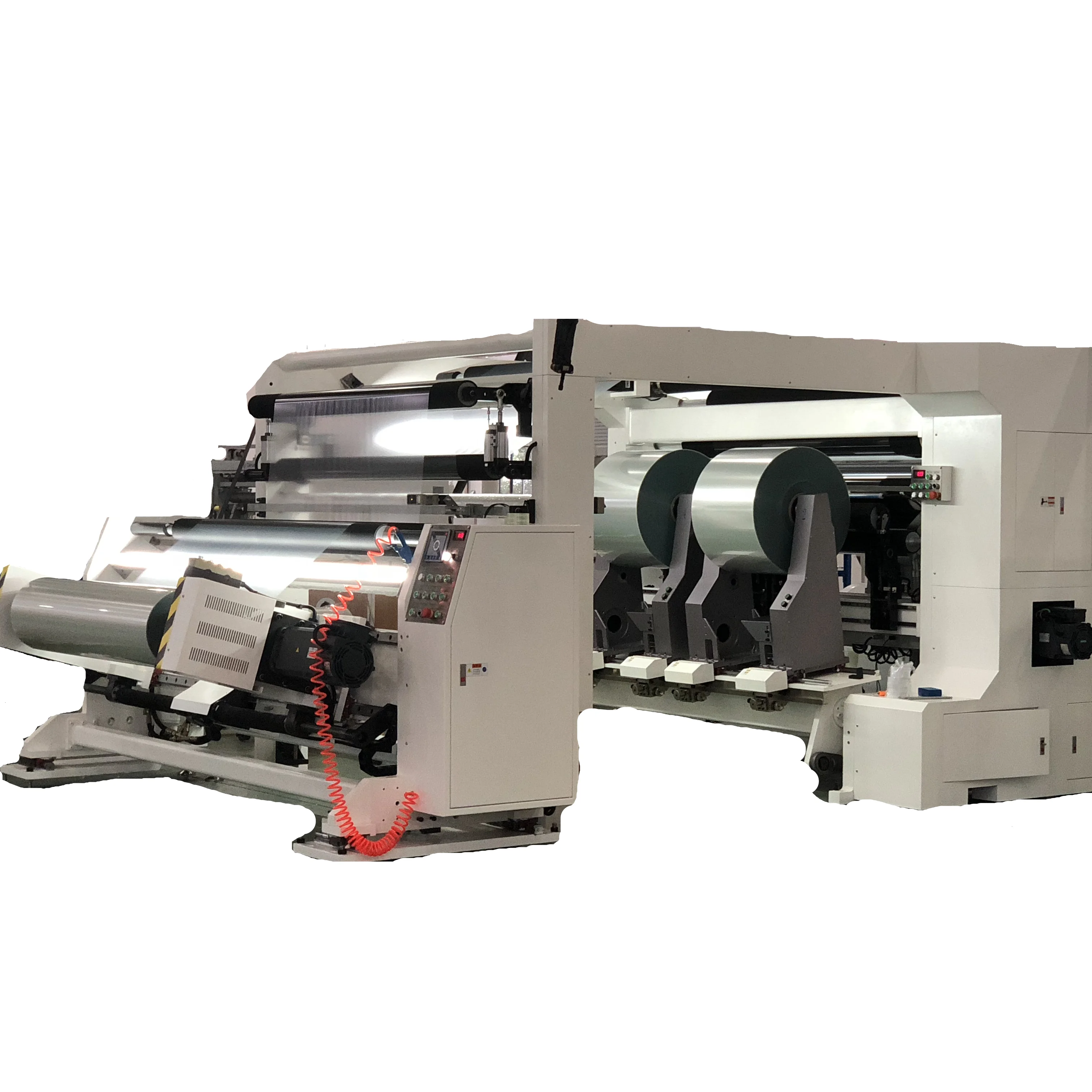 
Dahua slitter 1.0 version PET/VMPET silicone coating/PVC/ PE plastic packing film BOPP slitter machine 