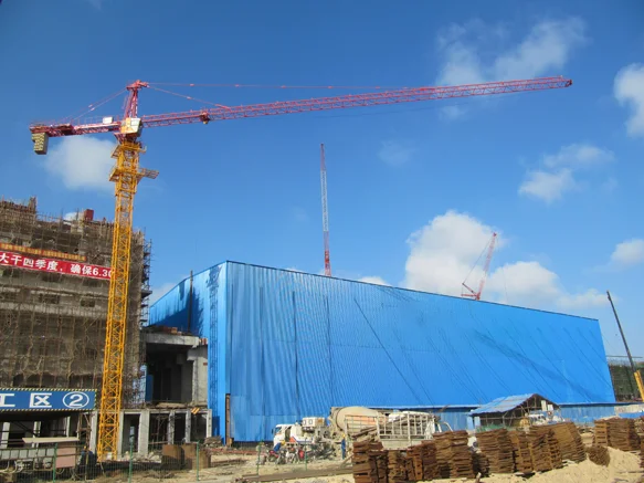 Top Brand 10 ton SFT160 Tower Crane Flat Top Crane for Sale