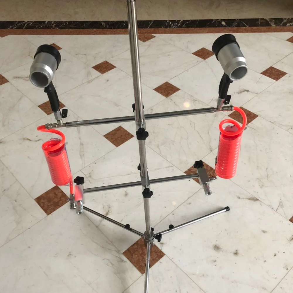 2 GUN WATERBORNE PAINT AIR DRYER STAND