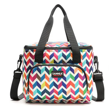 Waterproof Portable Picnic Bag For School Office Thermal Insulated Outdoor Lunch Box Large Capacity Multi-Functional