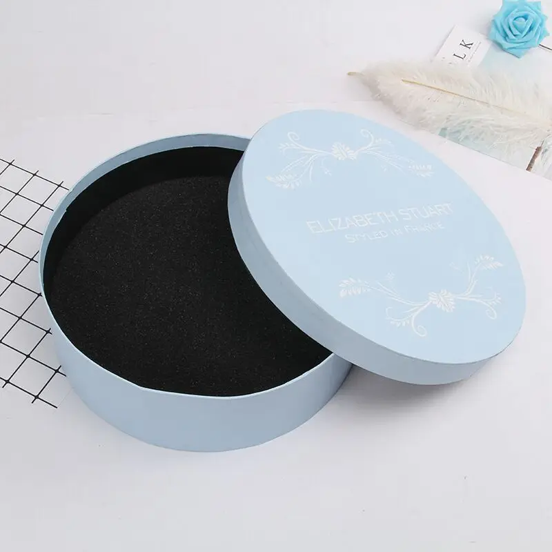 
Round Cylinder Cardboard Paper Wedding Candy Packaging Box Gift Packaging Box 