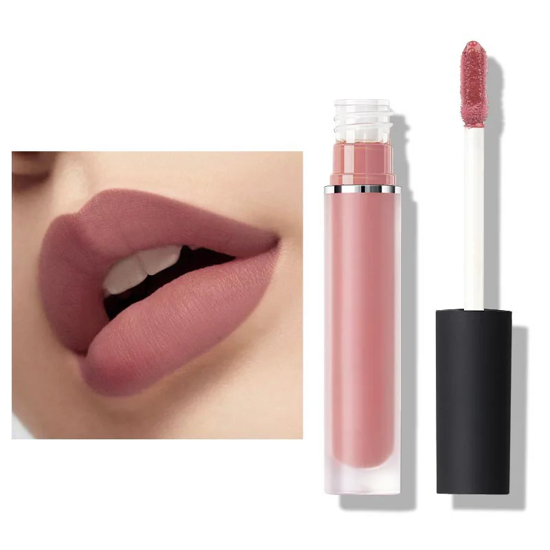 Amazon Hot sale high pigment makeup lipstick customized logo waterproof long lasting lipstick