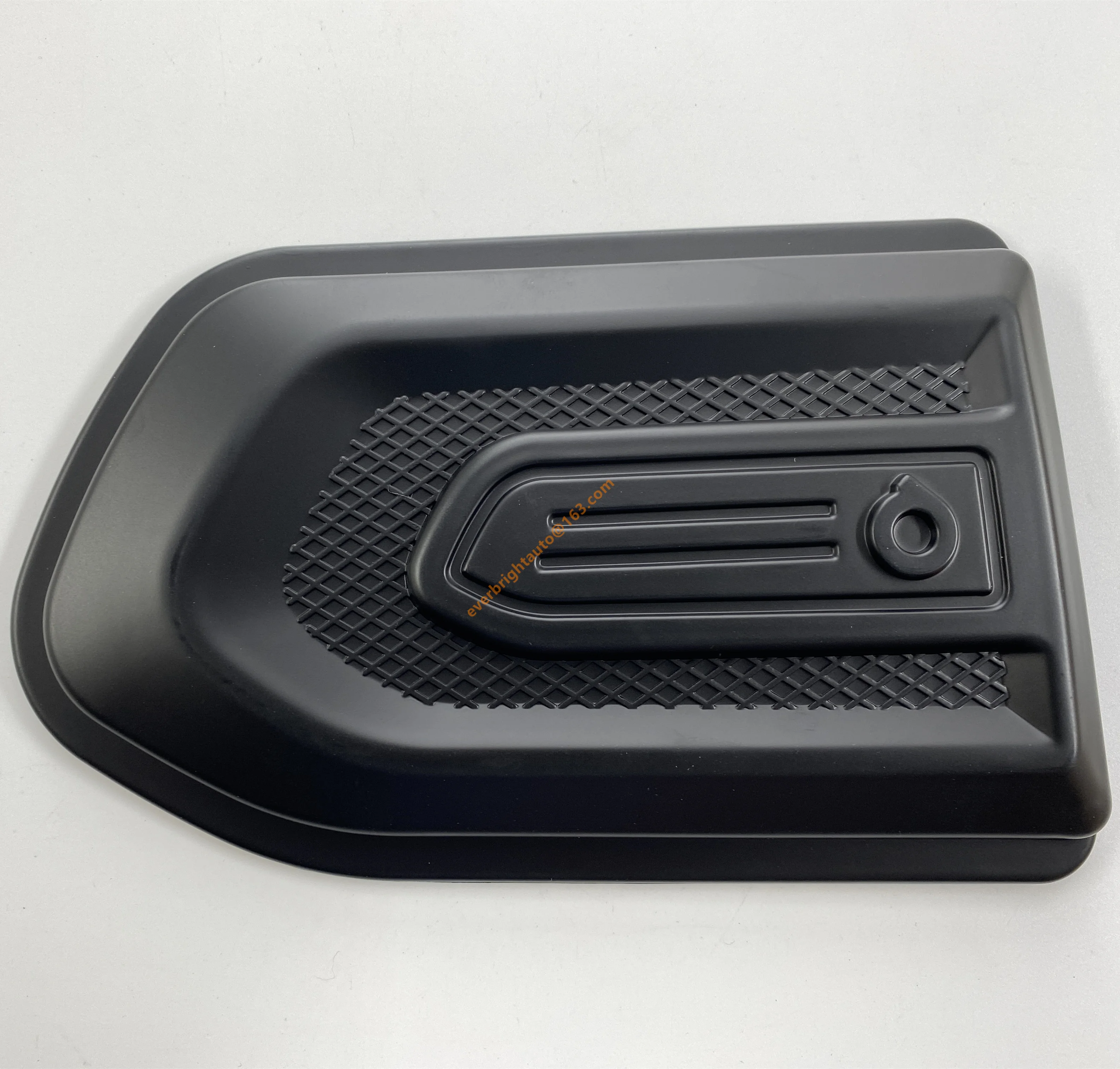 Poer Great Wall Commercial injection Bonnet Protector Guard for Great Wall Poer 2020+  3M Tape on  Matte Black ABS 3 PCS