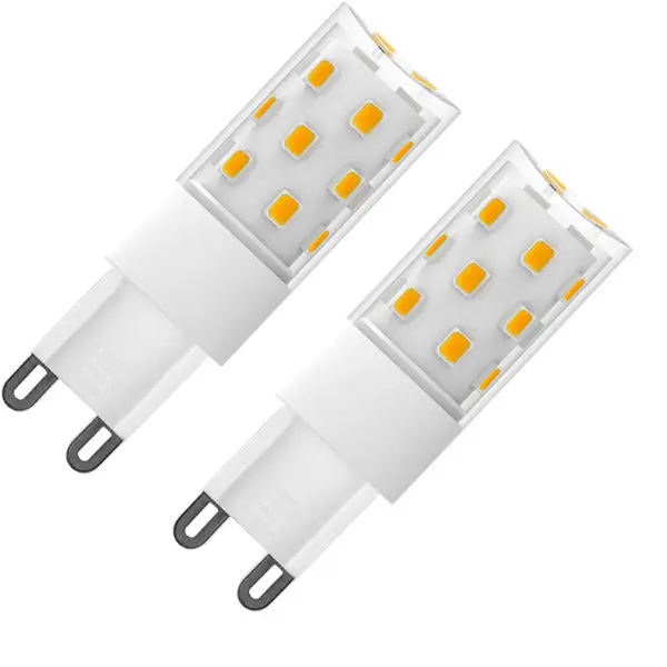 Hot selling G9 bulb 4 watt 220V no strobe 21pcs 2835 LED crystal light source energy saving high pressure replace core lamp