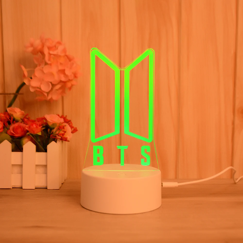 Creative 3D Optical Night Light LED Lamp Acrylic Christmas Decoration LED Light