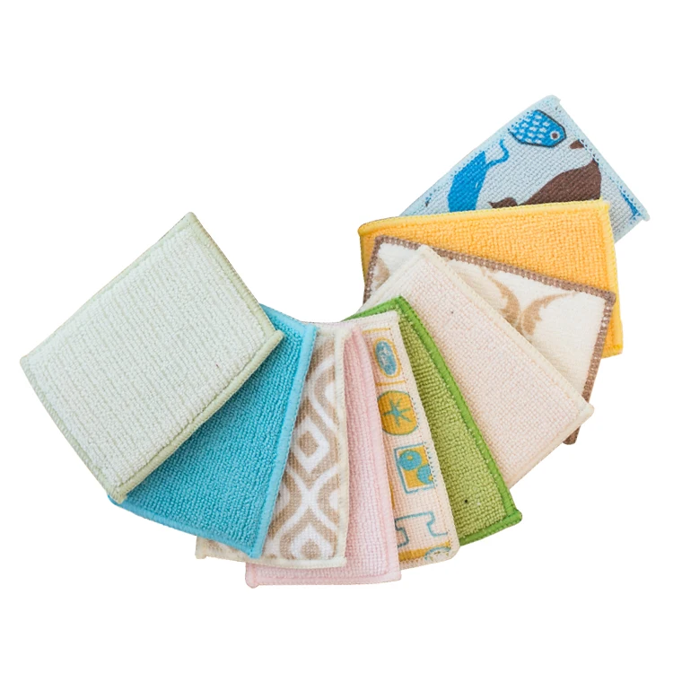  Bearfamily Magic Eraser Custom Kitchen Microfiber Cleaning Sponge Dish Washing