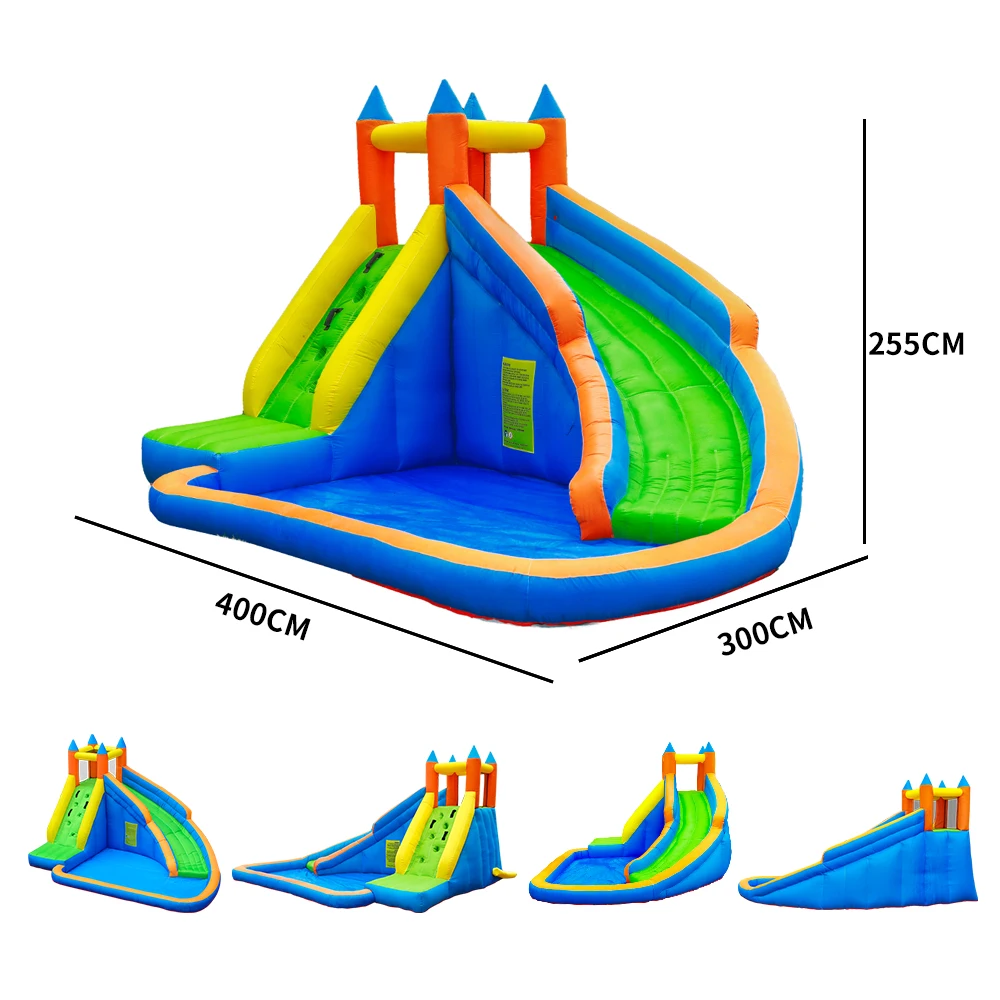 NEW TIME inflatable castle tent sale usa toboggan wholesale manufacturer