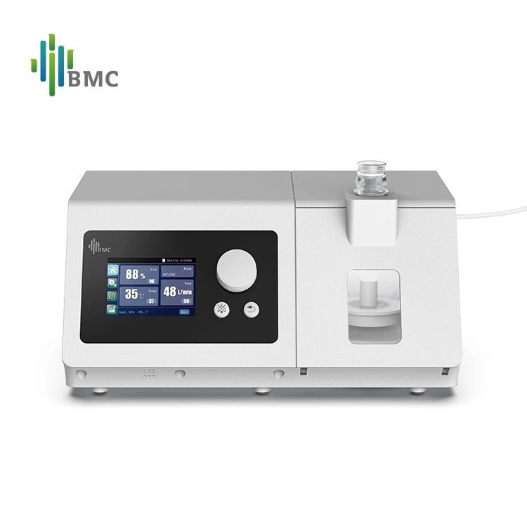 BMC Medical HFNO высокопоточные кислородные неинвазивные приборы для доставки увлажнитель с высоким потоком аппарат кислородной терапии назальной канюлой
